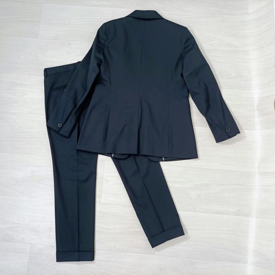 Max Mara tailleur pantalone blu scuro