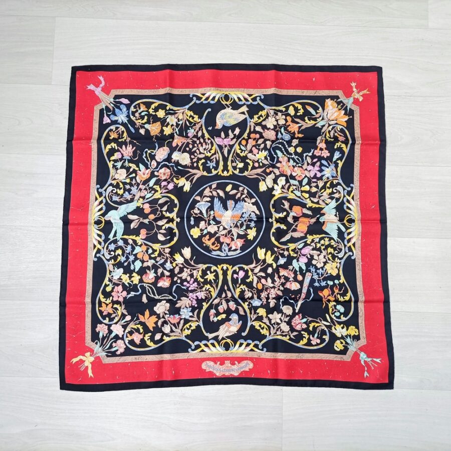 hermès scarf vintage