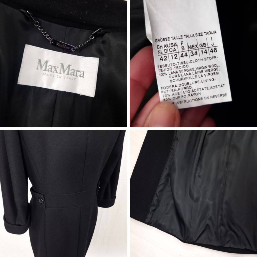 max mara vintage coat