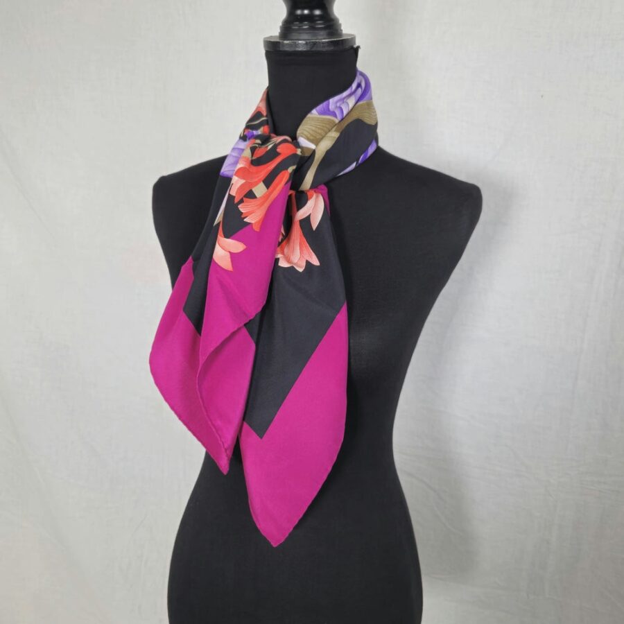 foulard seta vintage