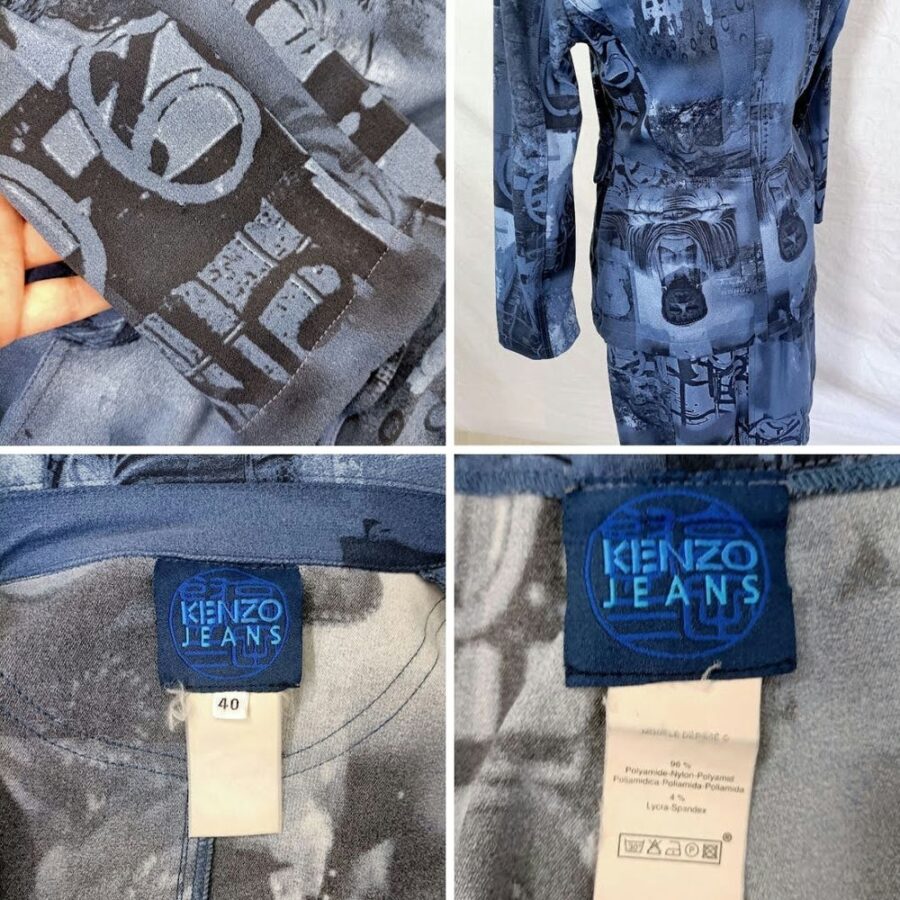 kenzo jeans label