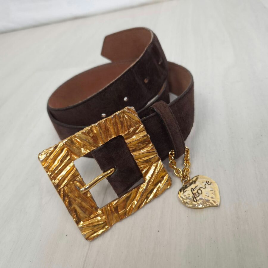 ysl vintage belt