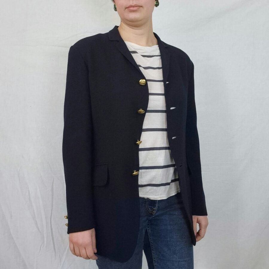 vintage navy jacket