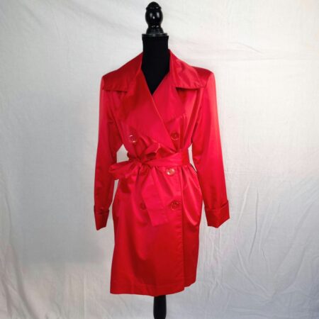 Trench donna rosso